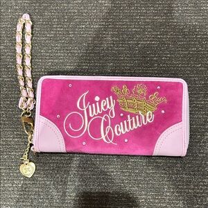 Juicy Couture Fuchsia and Light Pink Wallet